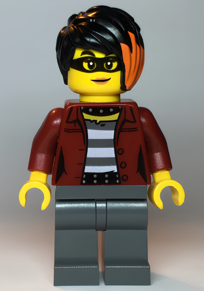 Минифигурка Lego City Police Crook, Female - Daisy Kaboom cty1123 U